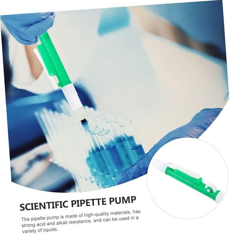 Laboratory Pipette Pump Liquid Transfer Instrument with Thumb Wheel for Easy One Hand Operation Acid and Alkali Resistant for Labs and Chemistry in Saudi Arabia
