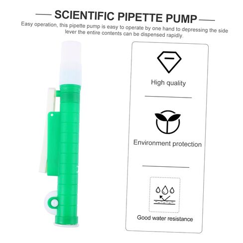 GANAZONO Labs Pipette Pump Fluid Transfer Tool for Pipettes Fast Dispensing Acid and Alkali Resistant for Laboratory Use in Saudi Arabia