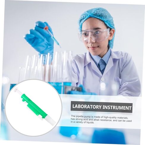 GANAZONO Labs Pipette Pump Fluid Transfer Tool for Pipettes Fast Dispensing Acid and Alkali Resistant for Laboratory Use in Saudi Arabia