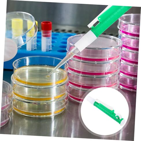 GANAZONO Labs Pipette Pump Fluid Transfer Tool for Pipettes Fast Dispensing Acid and Alkali Resistant for Laboratory Use in Saudi Arabia