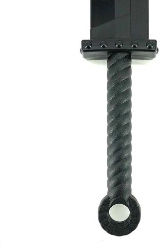 Black Polypropylene Battle Sword (37") in Kuwait