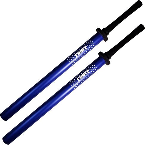 سيوف ممارسة الرغوة، مجموعة عصا التدريب، عبوتان 35 بوصة مع حقيبة حمل، للفنون القتالية، الكاراتيه in Kuwait