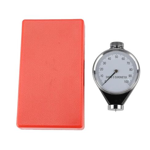 Rubber Hardness Tester, Type D Rubber Tire Durometer Hardness Tester Meter 0-100 HA (D Type) in Saudi Arabia
