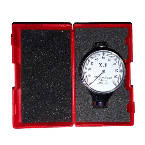 Rubber Hardness Tester, Shore Type O Rubber Tire Durometer Hardness Tester Meter 0-100 HA (O Type) in Saudi Arabia