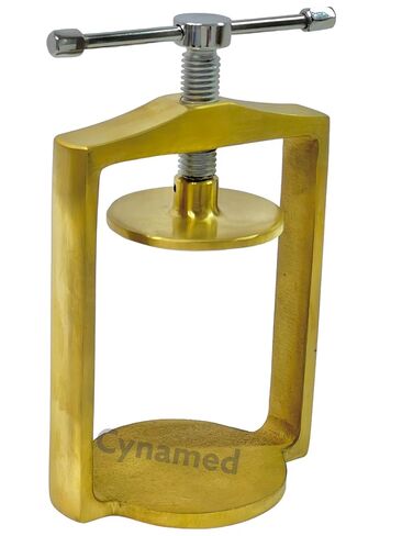 Premium Dental Laboratory Lab Spring Press Compress W/Two Brass Denture Flask (Cynamed) in Saudi Arabia