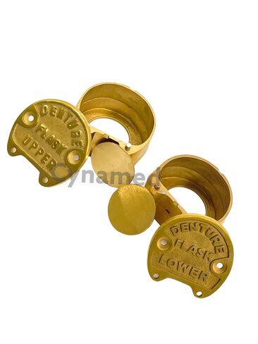 Premium Dental Laboratory Lab Spring Press Compress W/Two Brass Denture Flask (Cynamed) in Saudi Arabia