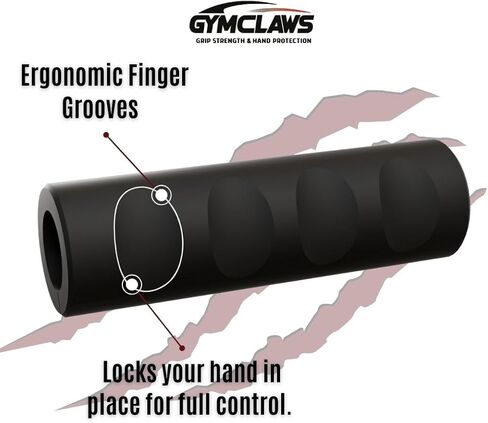 Gym Gripper, Adaptive Foam Hand Protection Pads, Universal Fit for Weightlifting and Strength Training, 2-Pack, Black in Saudi Arabia