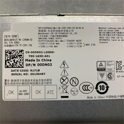 PSU Power Supply Adapter for 3668 3050 5050 7050 7060 3881 H240NM-00 L240ES-00 AC240AM-01 B240AM-02 H240AM-02 in Saudi Arabia
