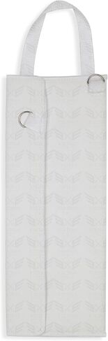 حقيبة وشاح Worthy Matron OES - مطرزة W.M. حقيبة حمل Regalia - جلد أبيض مع بطانة من الساتان وحزام كتف قابل للتعديل in Kuwait