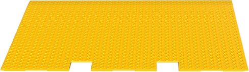 Heavy Duty Container Loading Ramp, Steel Dock Ramp with Diamond Plate, Forklift Compatible Shipping Container Ramp with Safety Chains for Warehouse & Dock Use in Kuwait