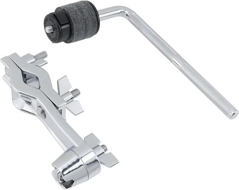 Oedema Drum Cymbal Arm Cymbal Stand Extension Arm with Clamp Holder Bracket Percussion Instrument Accessories for Music Instrument, Drum, Silver in Saudi Arabia