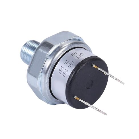 Air Compressor Pressure Switch 70-100 PSI 1/8"-27 NPT 24V 12V DC 110V 120V 240V AC 100PSI Pressure Controller 70PSI in Kuwait