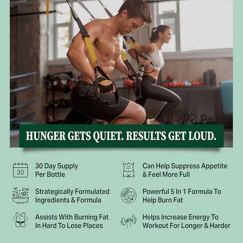 دعم فقدان الوزن GLP-1 - حارق الدهون للرجال والنساء - يدعم المسارات الصحية المرتبطة بنشاط GLP-1 + مكمل مثبط الشهية - 60 كبسولة للمساعدة في إنقاص الوزن in Kuwait