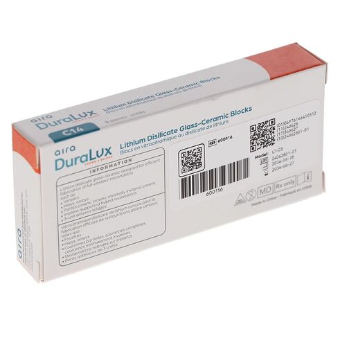 Aira 600116 DuraLux IPS e.max نوع كتل CAD inLab LT C3 C14 5/Pk in Kuwait