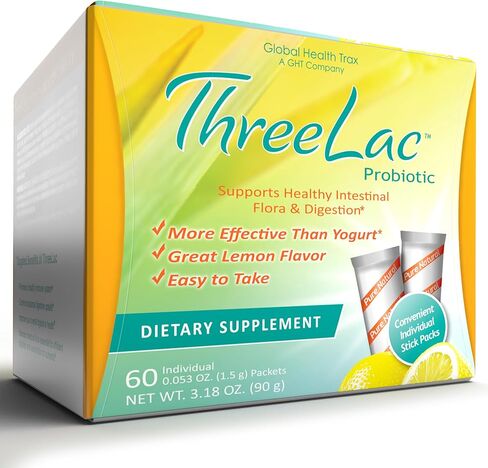Inc. – Threelac Original Natural Probiotic Candida Relief Formula 3Lac 60 Servings in Saudi Arabia