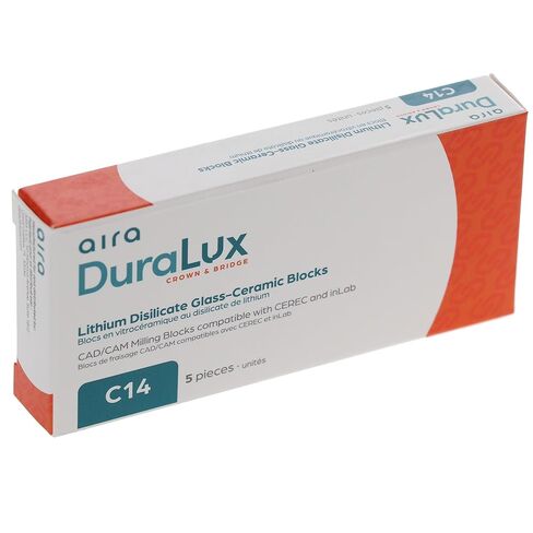 Aira 600156 DuraLux IPS e.max نوع كتل CAD LT C14 A3.5 5/Pk in Kuwait