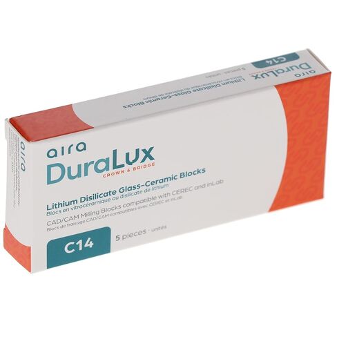 Aira 600124 DuraLux IPS e.max نوع كتل CAD inLab HT A4 C14 5/Pk in Kuwait