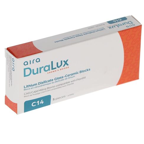 Aira 600154 DuraLux IPS e.max Type Blocks CAD LT C14 A2 5/Pk in Kuwait