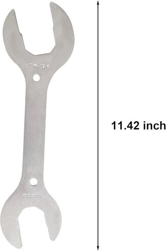 WAKALALA 4-in-1 Dual-Scene Headset Wrench (30/32/36/40mm) | Heavy Duty Forged Steel Spanner Tool for Scooter & Bicycle Head Tube Repair | Rustproof, Non-Slip Grip in Saudi Arabia