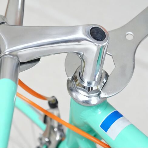 WAKALALA 4-in-1 Dual-Scene Headset Wrench (30/32/36/40mm) | Heavy Duty Forged Steel Spanner Tool for Scooter & Bicycle Head Tube Repair | Rustproof, Non-Slip Grip in Saudi Arabia
