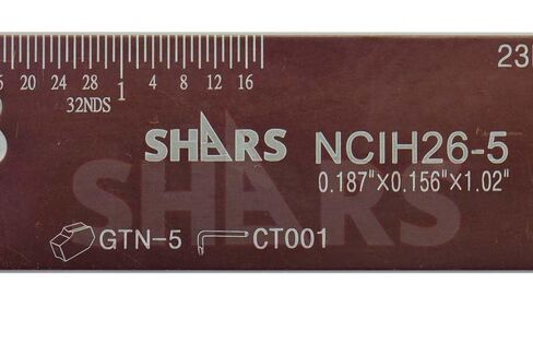 Shars NCIH-26-5-PS Positive Stop Adjustable Blade for Self-Lock Cut-Off Inserts 404-0382 !] in Saudi Arabia