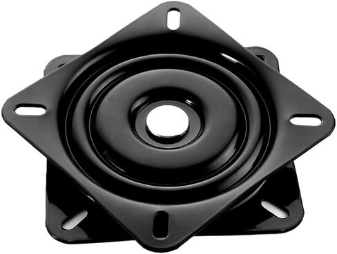 6-Inch Heavy Duty Swivel Plate – Solid Ball Bearing Ring & Full Ball Design | 360° Smooth Rotation | Square-Steel Replacement Part Fits Bar Stools, Chairs, Recliners, Boat Seats/TV Tables in Saudi Arabia