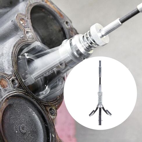 Srliya Engine Cylinder Parts Stainless Steel Engine Cylinder Hone Deglazer, 3-in-1 Adjustable Stones, Very Versatile, Easy to Use, for Automotive, Motorcycle, Industrial Equipment in Saudi Arabia