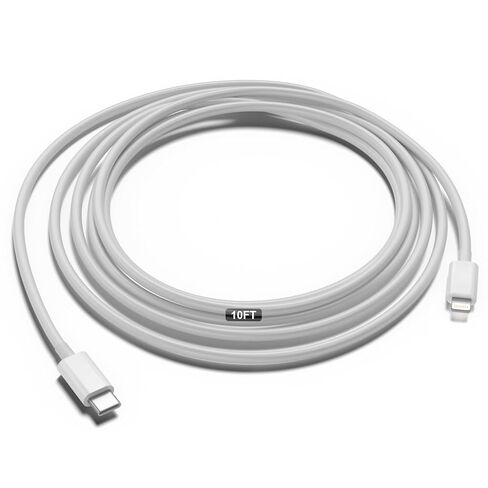 Car Carplay Cable, USB A to USB C Cable 3FT, Fast Charger Cord for iPhone 16/15 Pro Max/Plus/16E, Car Charging Cord（White, 3FT） in Kuwait