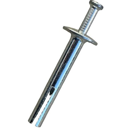 Sandbaggy 1/4" x 1-1/2" Hammer Set Concrete Anchor - Metal Hammer Drive Pin Anchors - Rust Resistant Galvanized Finish (3000, 1/4" x 1-1/2") in Saudi Arabia