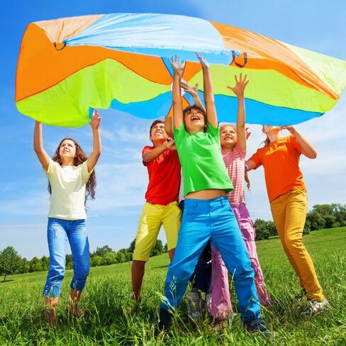 10 قدم. مظلة قطرية بتصميم متعدد الألوان وثمانية مقابض من K-Roo Sports in Kuwait