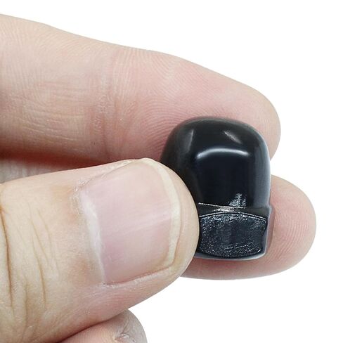 M10 Acorn Cap Nuts, 10Pcs Stainless Steel 18-8 (308) Hex Head Dome Cap Nuts, Corrosion Resistant & Durable Finish for Indoor & Outdoor Projects (Black) in Saudi Arabia