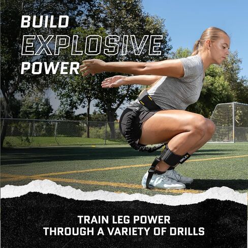 SKLZ Vertical Jump Boost - Adjustable Jump Trainer for Increased Vertical Leap, Explosive Leg Power & Resistance Jump Training, Ideal for Basketball, Volleyball, and Athletic Performance in Saudi Arabia