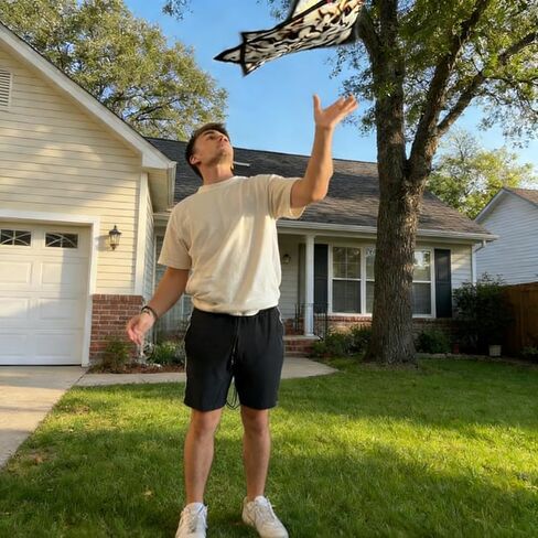 نجمة تدفق قماش دوارة مقاس 60.96 سم للمبتدئين إلى المستوى المتقدم، سهلة الدوران والقيام بالخدع، نمط مزدوج الجوانب للشعوذة والرقص والمهرجانات واللعب في الهواء الطلق in Kuwait