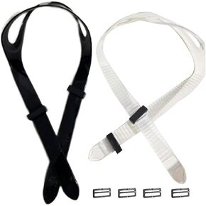 Pilarmuture 2pcs Goggle Strap Replacement Silicone Swimming Head Band ScubaMask,Universal Dive Mask for Swimming Snorkel. in Saudi Arabia
