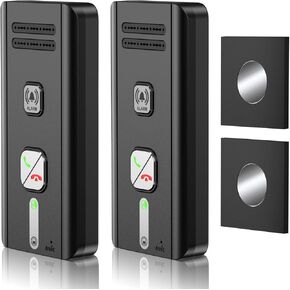 Intercoms Wireless for Home, 2 Way Audio Hands-Free Wireless Intercom System, 1600ft Long Range, 3 Ringtones 5 Volume Levels (Black) in Kuwait
