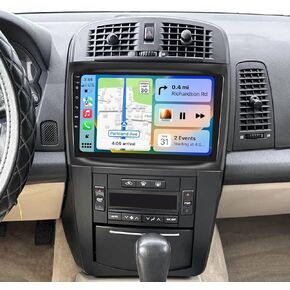 10" Car Radio for Cadillac CTS SRX 2003 2004 2005 2006 2007 2008 Wireless CarPlay Android Auto [2+32G] Bluetooth Touch Screen with GPS WiFi Backup Camera Mic in Kuwait