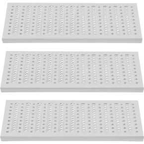 3Pack Outdoor Drain Cover,Stainless Steel Driveway Channel Drain Grate-22.8x11.8 in Metal Trench Cover Heavy Duty Outdoor Drain Grate Cover for Garage,Factory,Driveway,Parking Lot in Kuwait