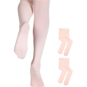 HiDance Girls Ballet Dance Tight,Ultra Soft Students School Footed Tights for Girls Women in Kuwait