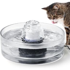 8 Pack Pet Fountain Filters Replacement for Cat Water Fountain, Dog Drinking Dispenser Cat Fountain Filters with 3 Filtration System in Kuwait