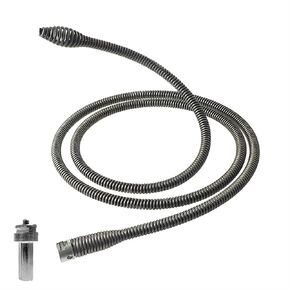 Lkq-Compression Spring Kitchen Toilet Sewer Blockage Tool Pipe Dredge 1.5m Length Dredge Pipes Sewer Sink Cleaning Clogs Drain Spring with Connector, Sturdy Multipurpose in Kuwait