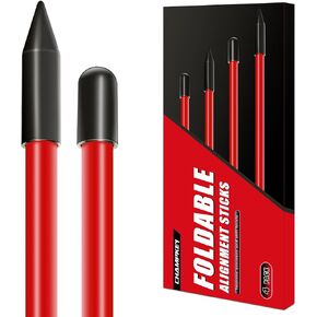 CHAMPKEY Premium Foldable 40" Golf Alignment Sticks 4 Pack - Posture Correction and Shot Accuracy Golf Training Aid in Kuwait