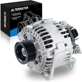Upgraded New Alternator for:-Honda CRV 2002-2006 2.4L, for:-Acura RSX 2002 2003 2004 2005 2006 2.0L L4 GAS, 12V 90Amp 7Grooves, Replacement OE# 31100-PND-004, 13966N, 31100PNA004 in Kuwait