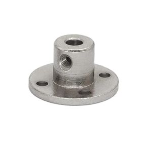1PC Rigid Flange Coupling Motor Guide Shaft Coupler Connector 2/3/3.17/4/5/6/6.35/7/8/10/11/12/14mm(4mm) in Saudi Arabia