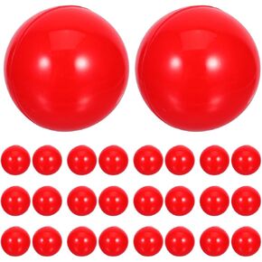 PRETYZOOM 50pcs Gumball Machine Refills Empty Colored Round Capsules Capsule Toys Small Plastic Balls 5cm Vending Machine Capsules Balls Small Bingo Raffle Drawing Capsule Vending in Kuwait