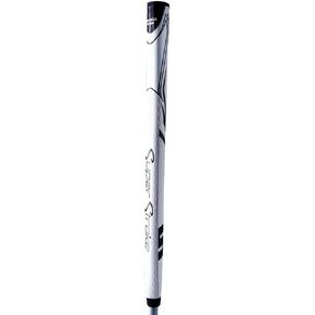 SuperStroke Zenergy Tour 1.0P 17" Golf Putter Grip with No Taper Enhanced Spyne Technology, New Multi-Zone Texturing and Tech-Port, White/Black in Kuwait