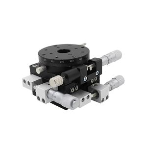 XYR Axis 80mm Micrometer Manual Trimming Platform Translation Table and Rotary Table Cross Rail LSP80-LM in Kuwait