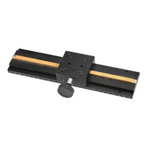 X Axis Dovetail Groove Linear Fine Sliding Table LWX60 Manual Displacement Stage Long Stroke Trimming Platform LWX60-L-100-500mm(400mm) in Kuwait