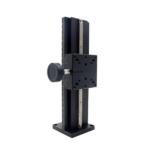 Z Axis Dovetail Slot Long Linear Fine Tuning Sliding Table LWZ60 L=100-500mm Manual Displacement Trimming Platform(150mm) in Kuwait