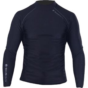 سترة حرارية بأكمام طويلة للرجال من Sharkskin - طبقة أساسية مقاومة للرياح والشمس in Kuwait