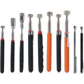 Extendable Inspection Mirror, 360-Degree Rotation LED Inspection Mirror Telescoping, Telescoping Mirror for Mechanic Checking Vehicle and Extra Viewing in Kuwait